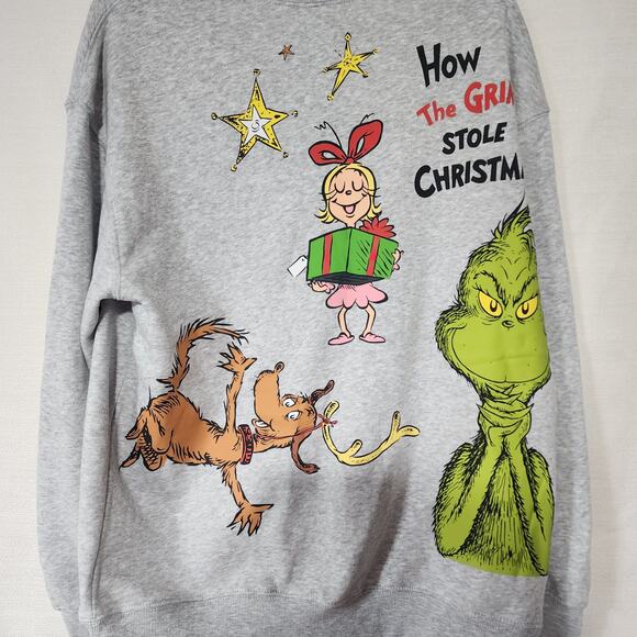 The grinch and max sweatshirt for men Large - Picture 6 of 6